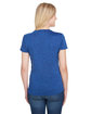 A4 Ladies' Tonal Space-Dye T-Shirt royal ModelBack