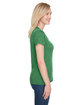A4 Ladies' Tonal Space-Dye T-Shirt kelly ModelSide