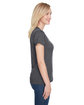 A4 Ladies' Tonal Space-Dye T-Shirt  ModelSide