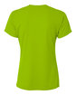 A4 Ladies' Cooling Performance T-Shirt lime ModelBack