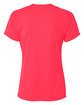 A4 Ladies' Cooling Performance T-Shirt coral ModelBack