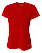 A4 Ladies' Birds-Eye Mesh V-Neck T-Shirt  