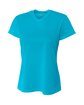 A4 Ladies' Birds-Eye Mesh V-Neck T-Shirt  