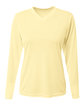 A4 Ladies' Long-Sleeve Sprint V-Neck T-Shirt  