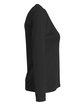 A4 Ladies' Long-Sleeve Sprint V-Neck T-Shirt black ModelSide