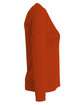 A4 Ladies' Long-Sleeve Sprint V-Neck T-Shirt athletic orange ModelSide