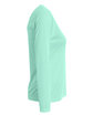 A4 Ladies' Long-Sleeve Sprint V-Neck T-Shirt pastel mint ModelSide
