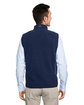 vineyard vines Men's Harbor Fleece Vest vineyrd navy_410 ModelBack