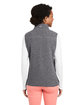 vineyard vines Ladies' Harbor Fleece Vest charcoal hth_025 ModelBack