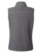 vineyard vines Ladies' Harbor Fleece Vest charcoal hth_025 OFBack