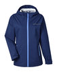 vineyard vines Ladies' Rain Shell Jacket deep bay_976 OFFront