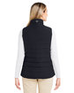 vineyard vines Ladies' Mountain Weekend Puffer Vest jet black_002 ModelBack