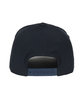 Outdoor Cap Structured Solid Back Hat navy ModelBack