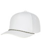 Outdoor Cap Structured Solid Back Hat white ModelQrt