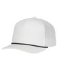 Outdoor Cap Perforated Back Rope Cap white ModelQrt