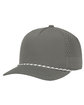 Outdoor Cap Perforated Back Rope Cap charcoal ModelQrt