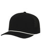 Outdoor Cap Perforated Back Rope Cap black ModelQrt