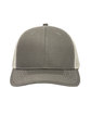 Outdoor Cap Structured Trucker With Solid Mesh Back Hat  