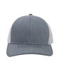 Outdoor Cap Structured Trucker With Solid Mesh Back Hat  