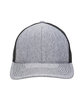 Outdoor Cap Structured Trucker With Solid Mesh Back Hat  