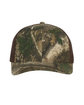 Outdoor Cap Structured Camo Trucker With Solid Mesh Back Hat  