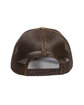 Outdoor Cap Structured Camo Trucker With Solid Mesh Back Hat krptk hldr/ brwn ModelBack