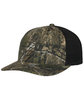 Outdoor Cap Structured Camo Trucker With Solid Mesh Back Hat msy oak ct/ blk ModelQrt