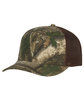 Outdoor Cap Structured Camo Trucker With Solid Mesh Back Hat realtre apx/ brw ModelQrt