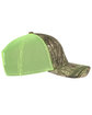 Outdoor Cap Structured Camo Trucker With Solid Mesh Back Hat realtre apx/ n y ModelSide