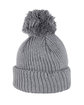 Outdoor Cap Oversized Watch Cap With Pom charcoal ModelQrt