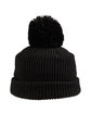 Outdoor Cap Oversized Watch Cap With Pom black ModelQrt