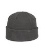 Outdoor Cap Waffle Knit Watch Cap charcoal ModelBack