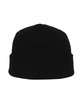 Outdoor Cap Waffle Knit Watch Cap black ModelSide