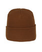 Outdoor Cap Knit Beanie brown ModelBack