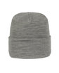 Outdoor Cap Knit Beanie lt heather grey ModelBack