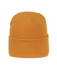 Outdoor Cap Knit Beanie mustard ModelBack