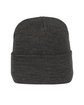 Outdoor Cap Knit Beanie charcoal ModelBack