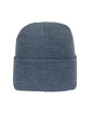 Outdoor Cap Knit Beanie heathered blue ModelBack