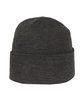 Outdoor Cap Knit Beanie charcoal ModelQrt