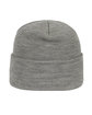 Outdoor Cap Knit Beanie lt heather grey ModelSide