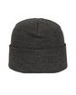 Outdoor Cap Knit Beanie charcoal ModelSide