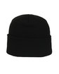 Outdoor Cap Knit Beanie black ModelSide