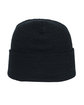 Outdoor Cap Knit Beanie heathered navy ModelSide