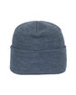 Outdoor Cap Knit Beanie heathered blue ModelSide