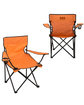 Prime Line Folding Captains Camping Chair orange DecoFront