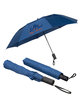 Prime Line Vented Auto Open Folding Umbrella navy blue DecoFront