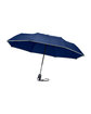 Prime Line Auto-Open Umbrella With Reflective Trim navy blue ModelQrt
