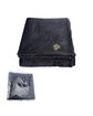 Prime Line Mink Touch Luxury Fleece Blanket black DecoFront