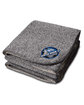 Prime Line Thick Needle Sherpa Blanket gray DecoBack