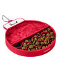 Prime Line Travel Pet Feeder Suction Mat red DecoFront